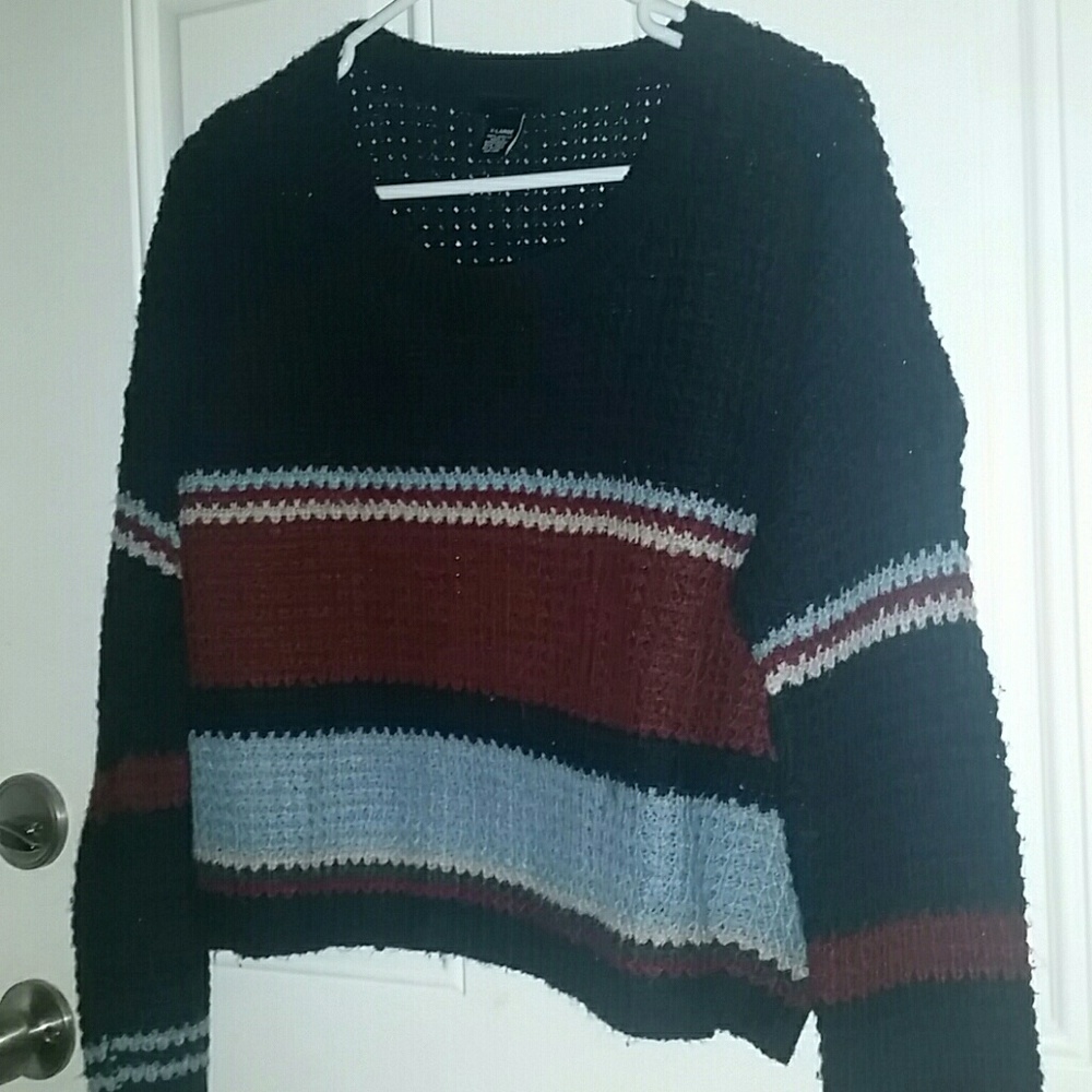 Blue Knit Sweater